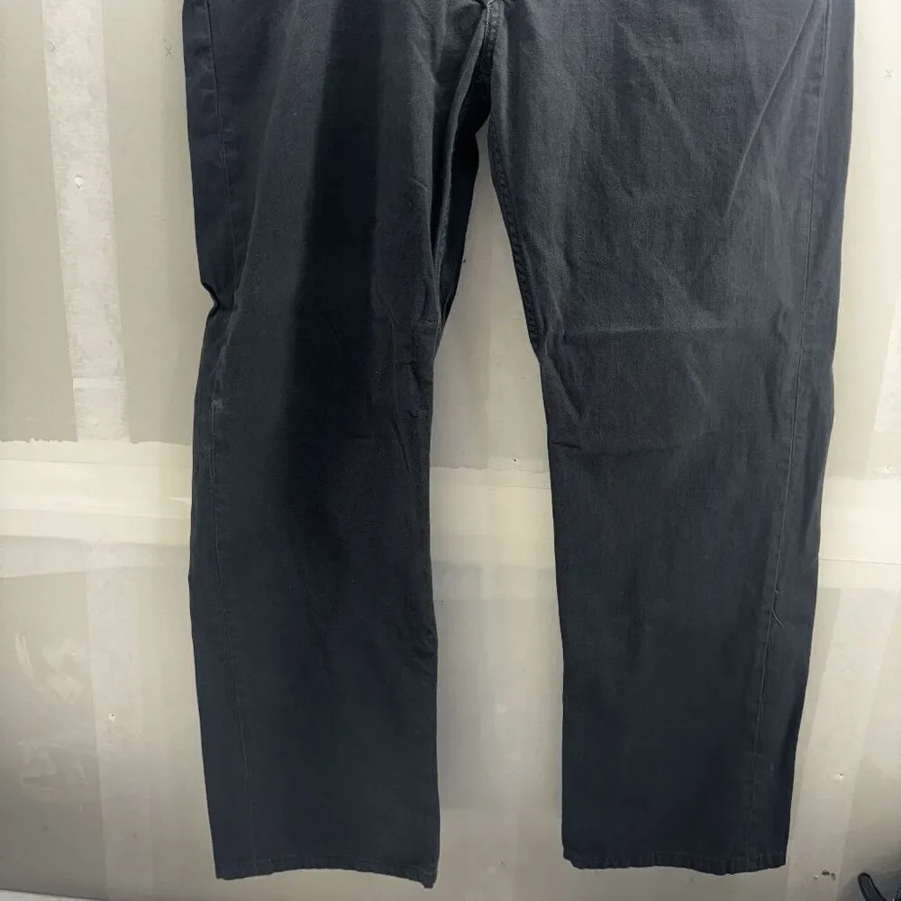 Levi's‎ 505 Men's Jeans Size Actual 41x31 Straight Leg Denim Black Jeans Pants